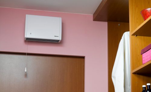 Ventilatorkachel Divonne 3 is de ideale compacte badkamerverwarming voor kleine badkamers